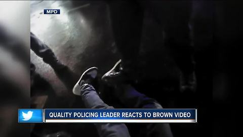 Quality policing leader reacts to Sterling Brown arrest video