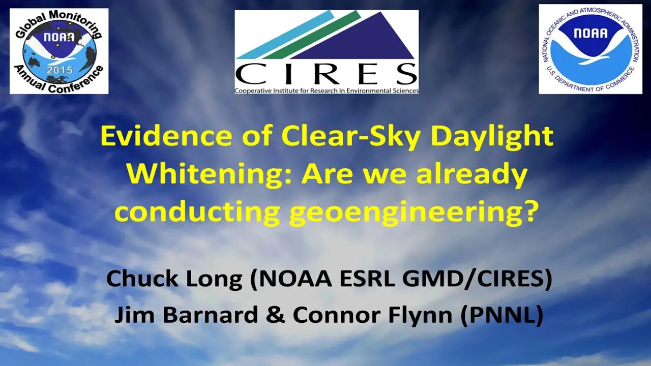 Geoengineering Brighter Skies: Evidence Links Airlines