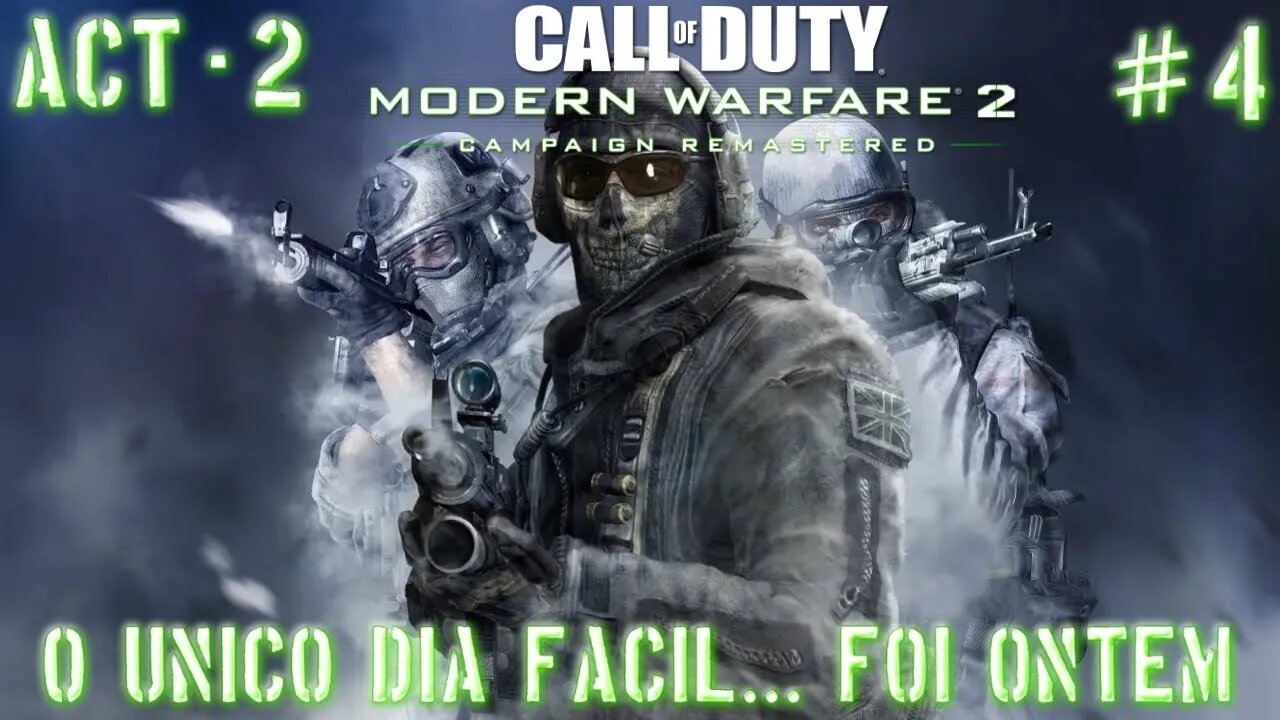 Modern Warfare 2 Remastered: O Resgate dos Reféns (Ato 2) (Parte 4) (Gameplay) (No Commentary)