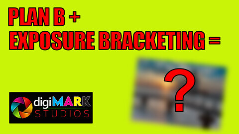 Exposure Bracketing. When you should you use it and why.