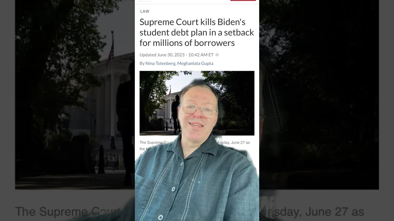 #Scotus student loan decision is basic civics