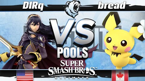 DIRq (Pichu) vs. bread (Lucina) - Ultimate Pools - Frostbite 2019