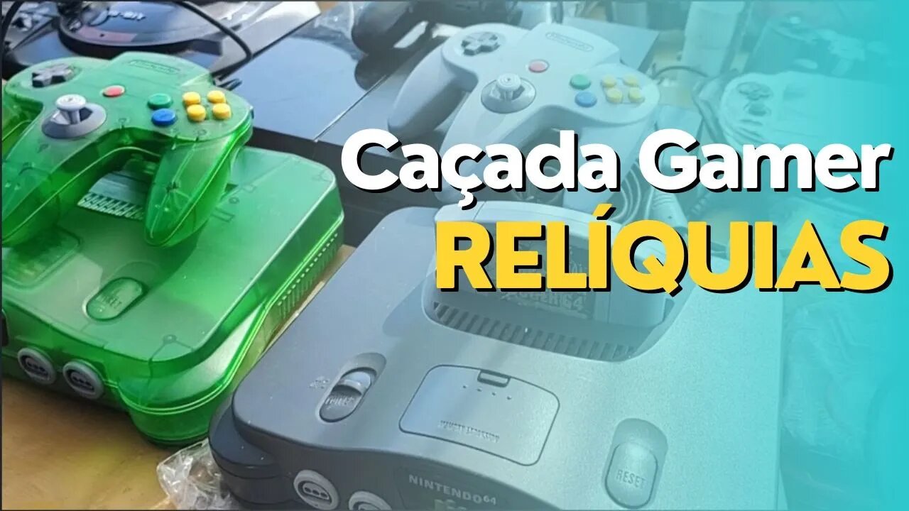 Brothers em Caçada Gamer | Varias Relíquias | (FEIRA DO ROLO)