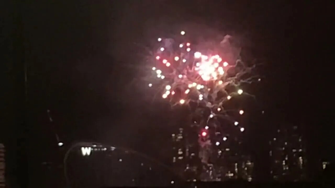 Fireworks at Cockle Bay, Darling Harbour