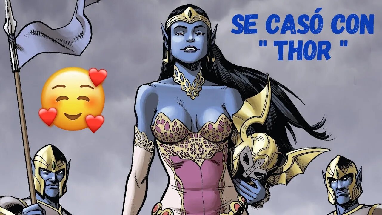 Reina De Svartalfheim Y Los Elfos Oscuros ¿Quién es Alflyse en Marvel?