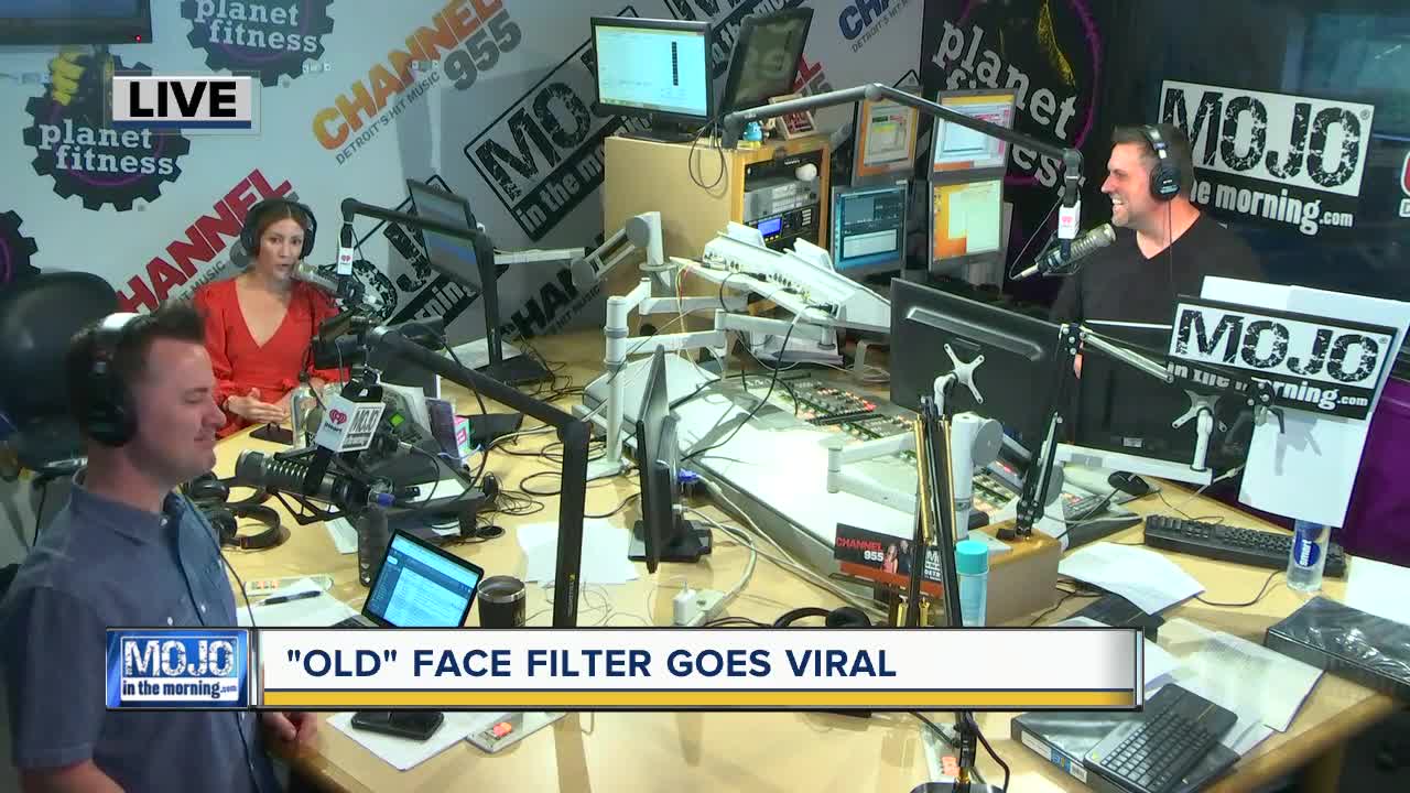 Mojo in the Morning: 'Old' face filter goes viral