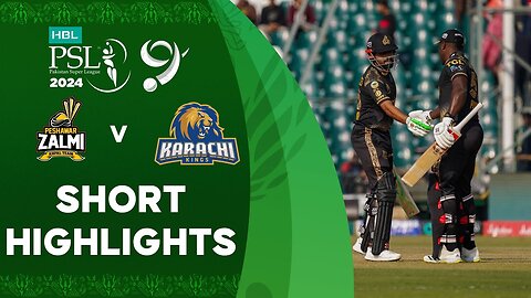 | Peshawar Zalmi vs Karachi Kings | Short Highlights Match 6 | HBL PSL 9