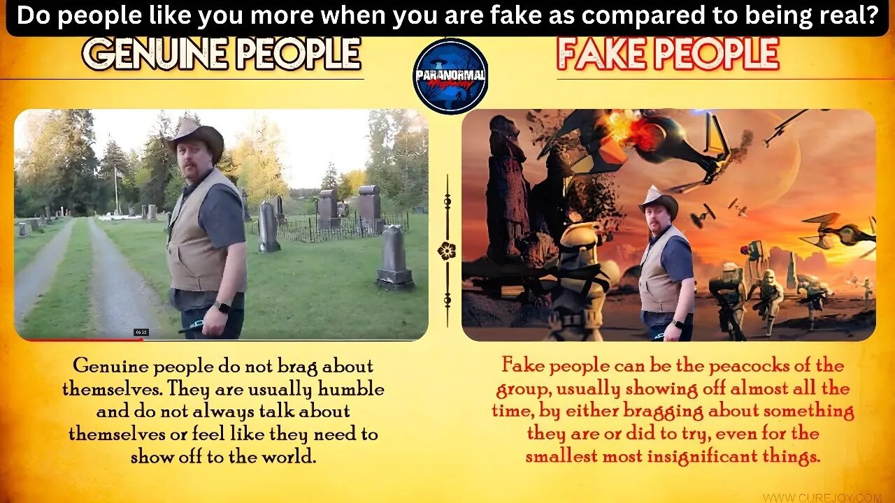 Do People Like You More When You Are Fake as Compared to Being Real?