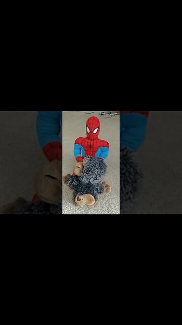 Spiderman with His Pet Monkey #shorts