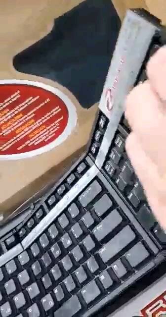 Old School Zboard Gaming Keyboard