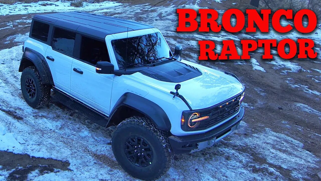 Recovery in the Mountains with the Bronco Raptor. Saves the day