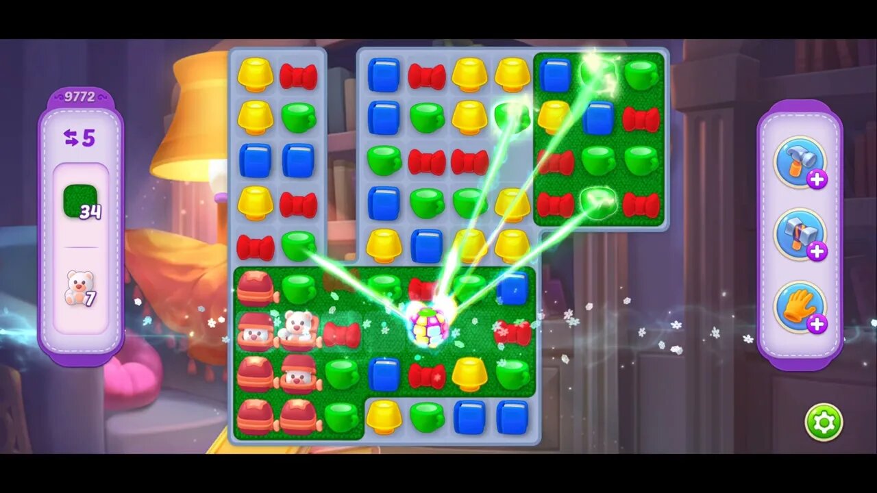 Playrix Homescapes Gameplay Walkthrough Level 9772