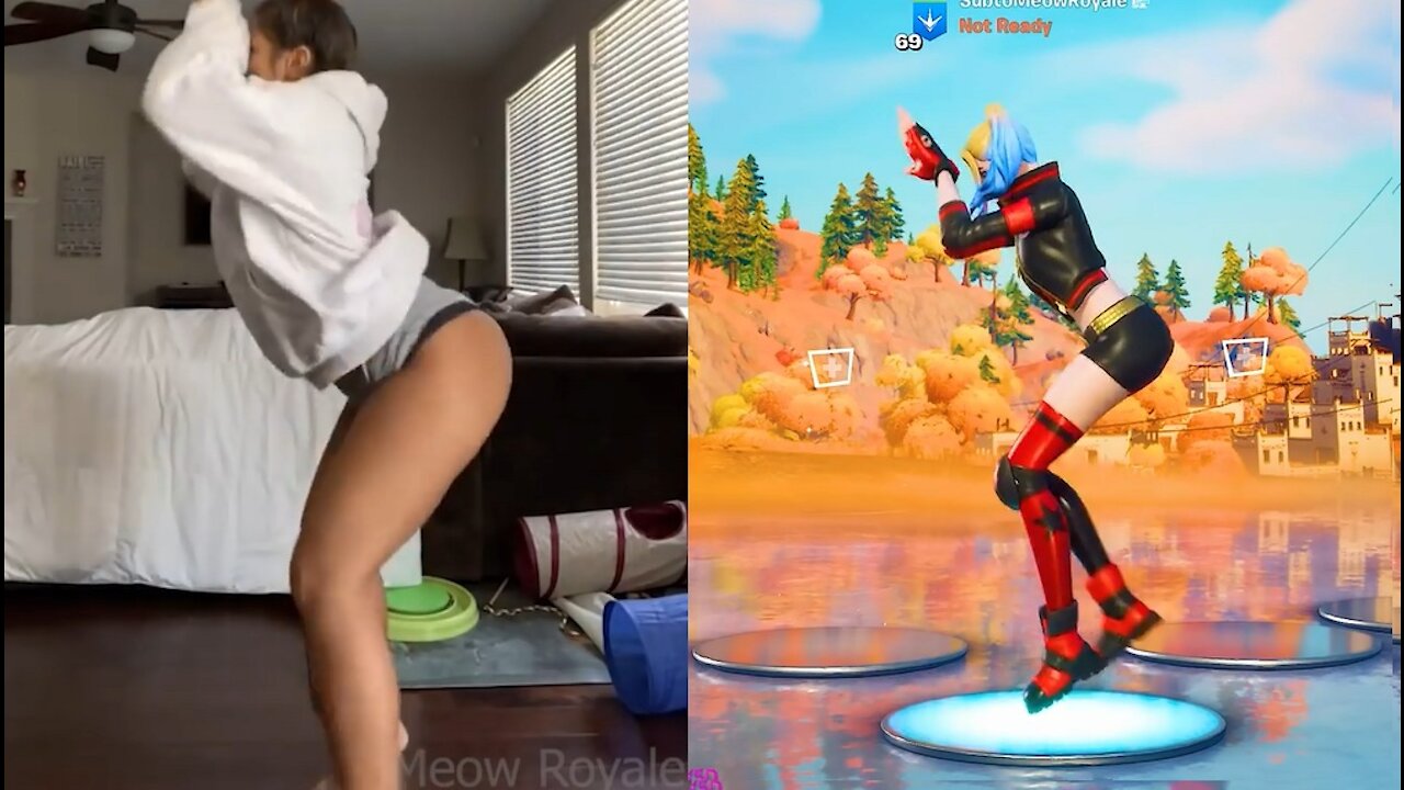 Internet Dance Challenge Chalenge Tik Tok NEW FORTNITE DANCES VS REAL LIFE! hit