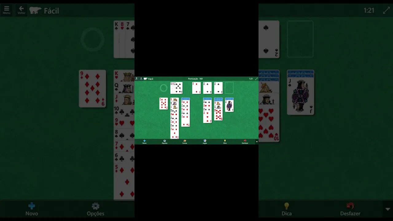 Microsoft Solitaire Collection Klondike EASY Level # 250 #shorts