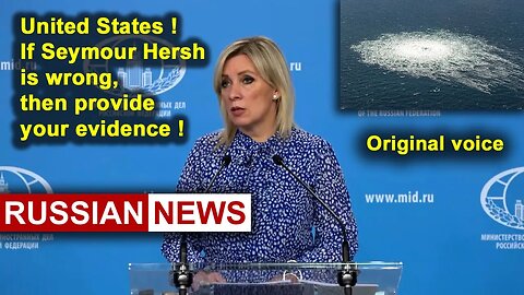 United States! If Seymour Hersh is wrong then provide your evidence! Nord Stream explosion Russia RU