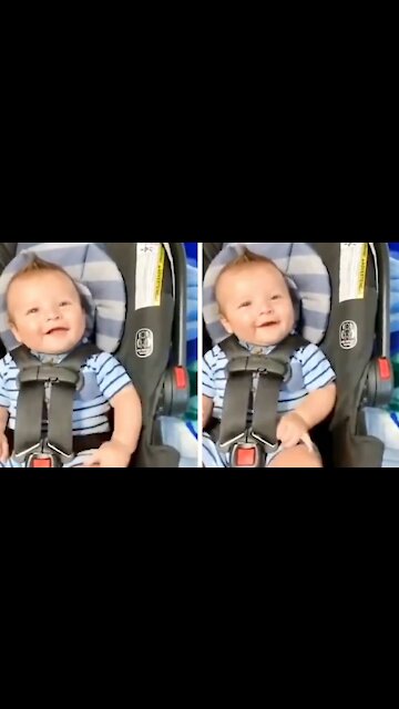 Little Baby tries to say I love you in a very cute way