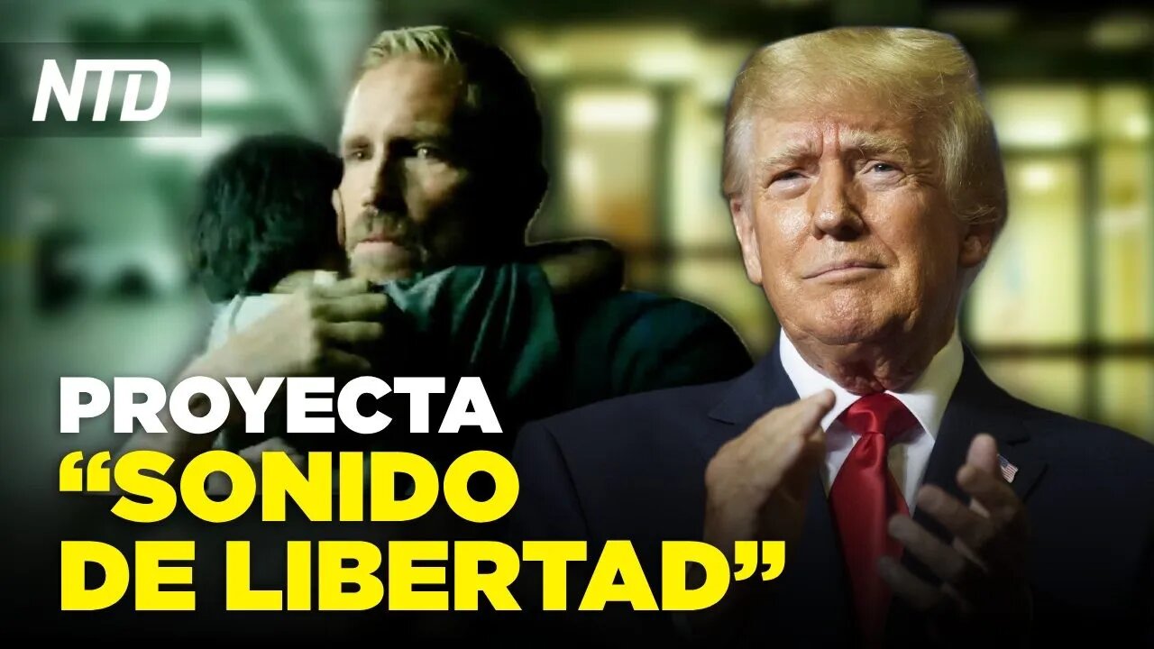 Trump proyecta “Sonido de Libertad” en club de golf
