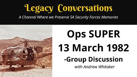 Legacy Conversations - Ops Super Group Discussion with Andrew Whitaker