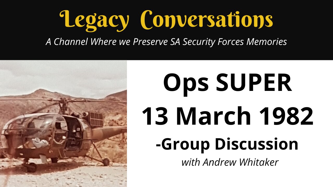 Legacy Conversations - Ops Super Group Discussion with Andrew Whitaker