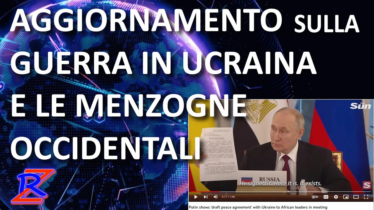 Aggiornamento sulla guerra in Ucraina e le menzogne occidentali - 16/7/2023 Ep. 13