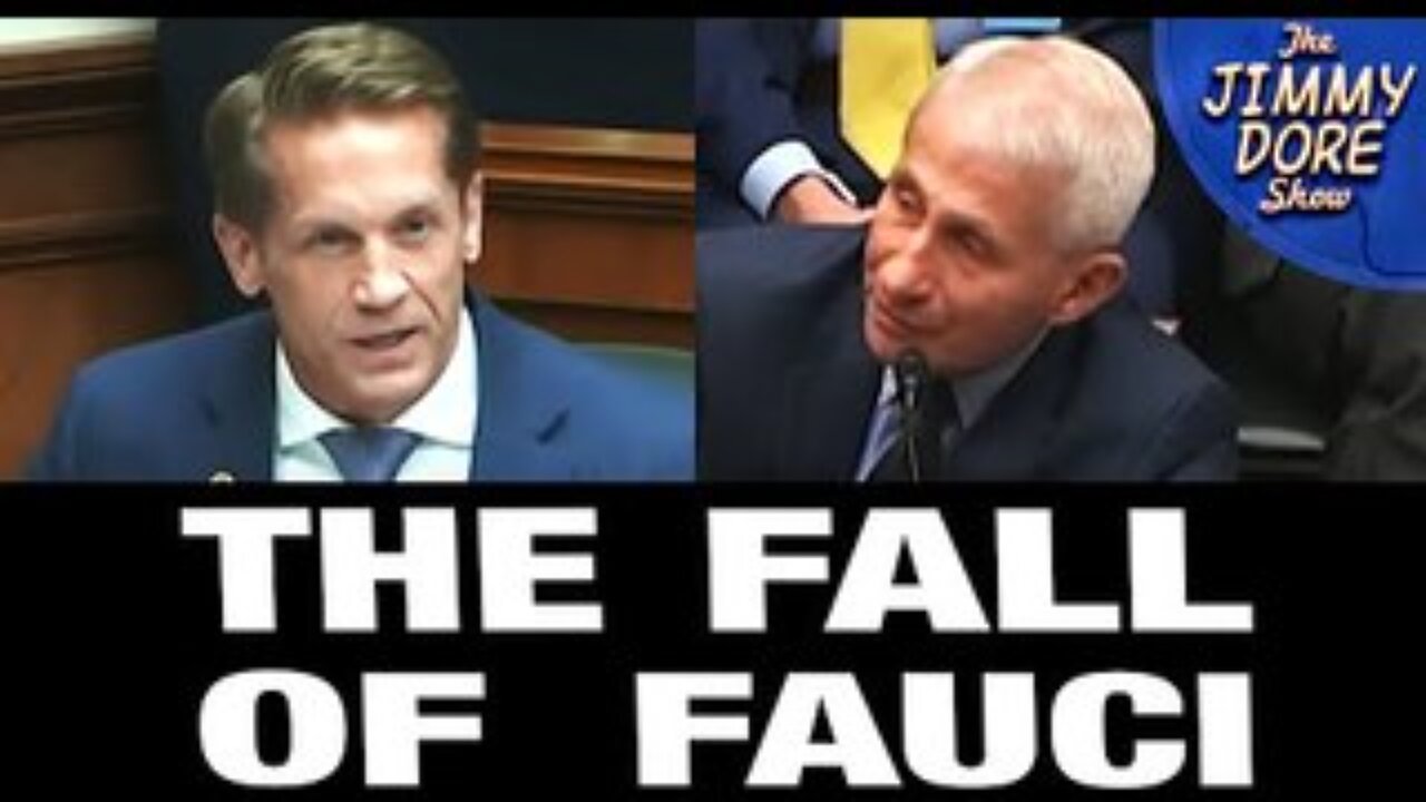 Fauci Confronted With All His Lies By Congressman!