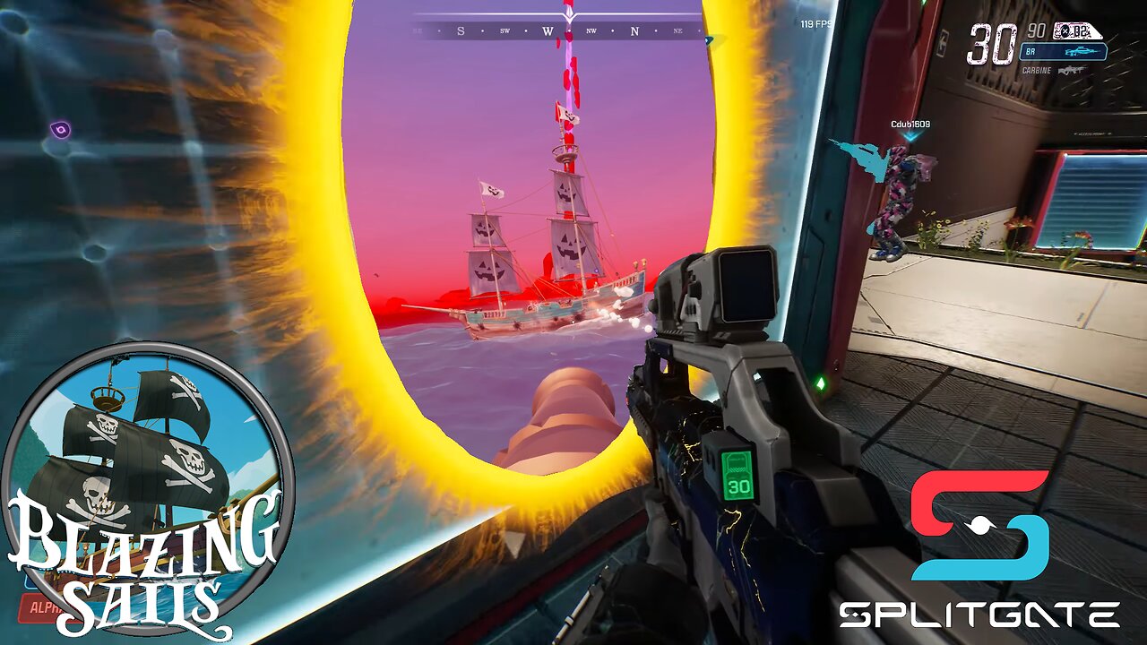 Blazing Sails + Splitgate w/ HPTZ crew!