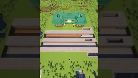 Майнкрафт Домик Minecraft Train Station