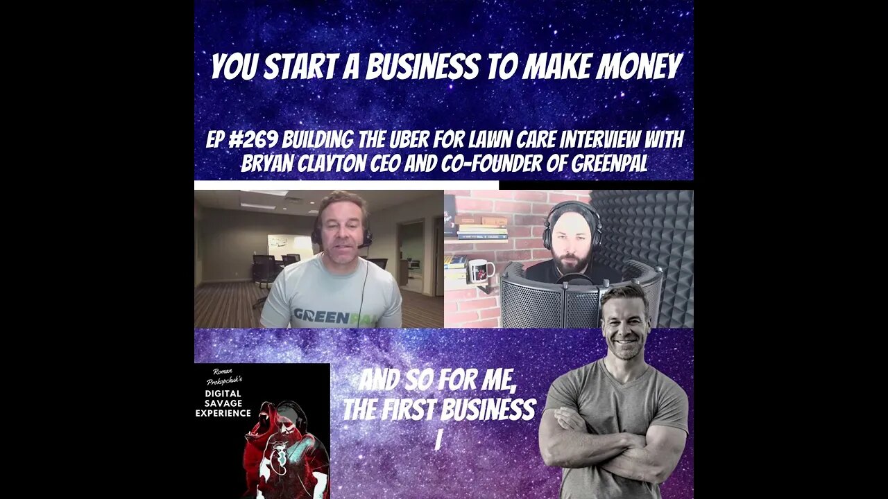 You Start A Business To Make Money - Clip From Ep 269 Interview Bryan Clayton CEO and Co-founder