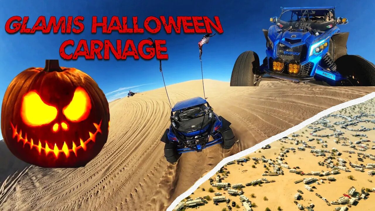 CAMP RZR WORLDS BEST Sand DUNES Glamis Halloween 2022 Day 1 EP 268