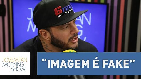 "Imagem é 'fake'", diz Kléber Bambam sobre redes sociais