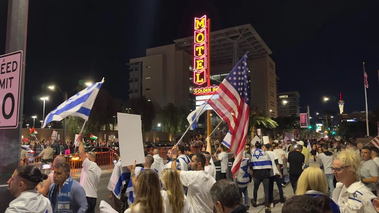 🔴 live from downtown Las Vegas, federal courthouse Israel and Palestine protest pt2 #lasvegas