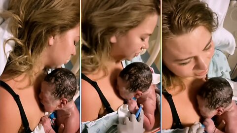 God gift mom love baby just birth