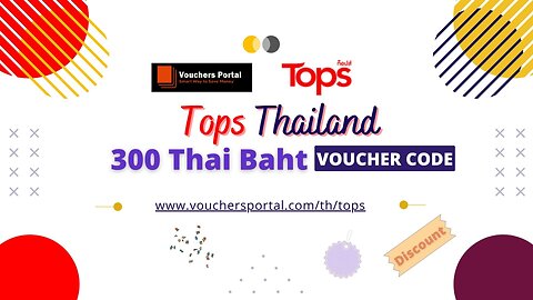 Get now Discount and Promo code of Tops online Thailand