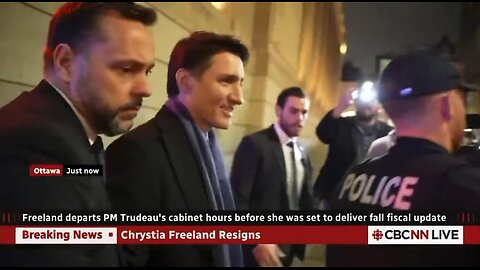 🚨BREAKING: Justin Trudeau shouted down by protester as reporters ask if he will step down