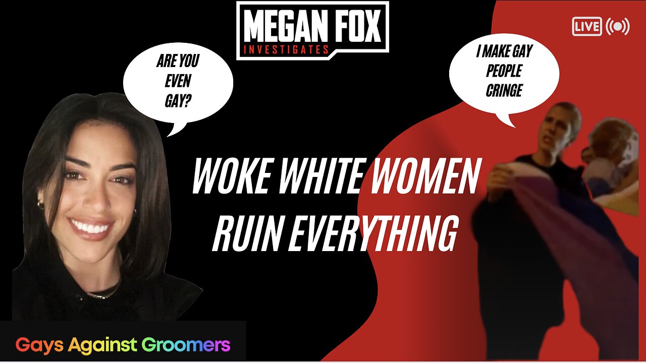 ARE YOU EVEN GAY? Gays Against Groomers President Confronts Straight Woke White Women LARPing