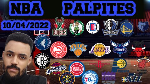 PALPITES E DICAS - 10/04/2022 - NBA TEMPORADA REGULAR 🏀