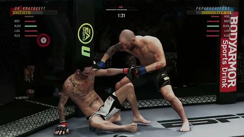 I shouldn't have won this fight