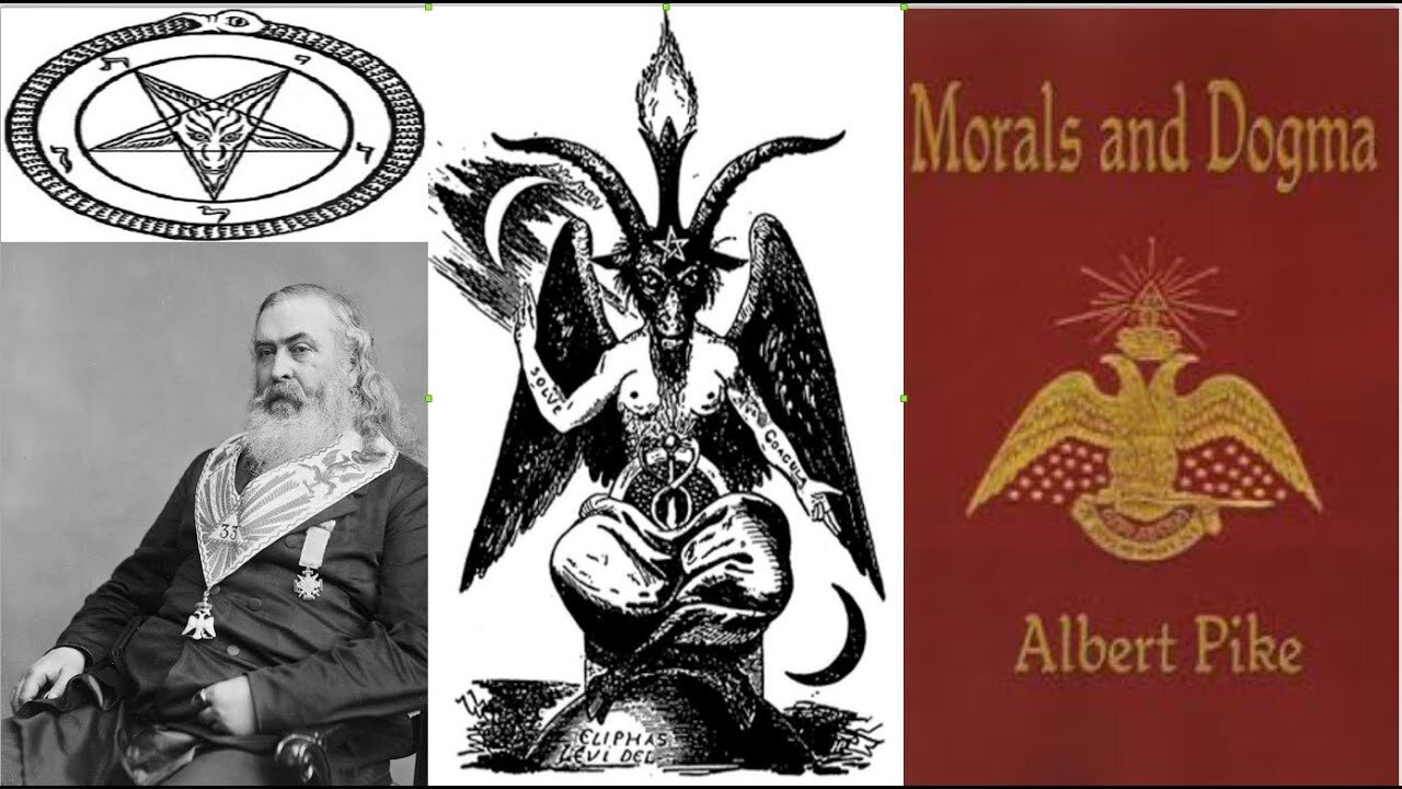 MORALS & DOGMA THE FREEMASON BIBLE BY ALBERT PIKE