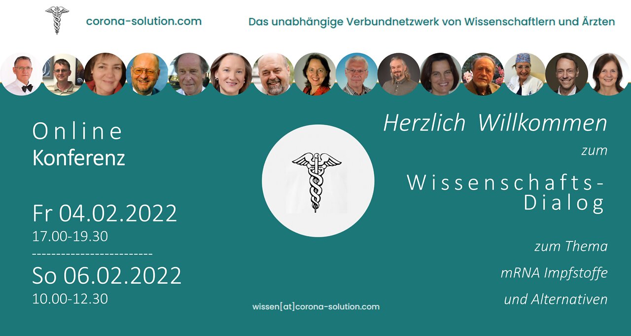 Wissenschaftsdialog zum Thema mRNA-Impfstoffe und Alternativen Tag 1