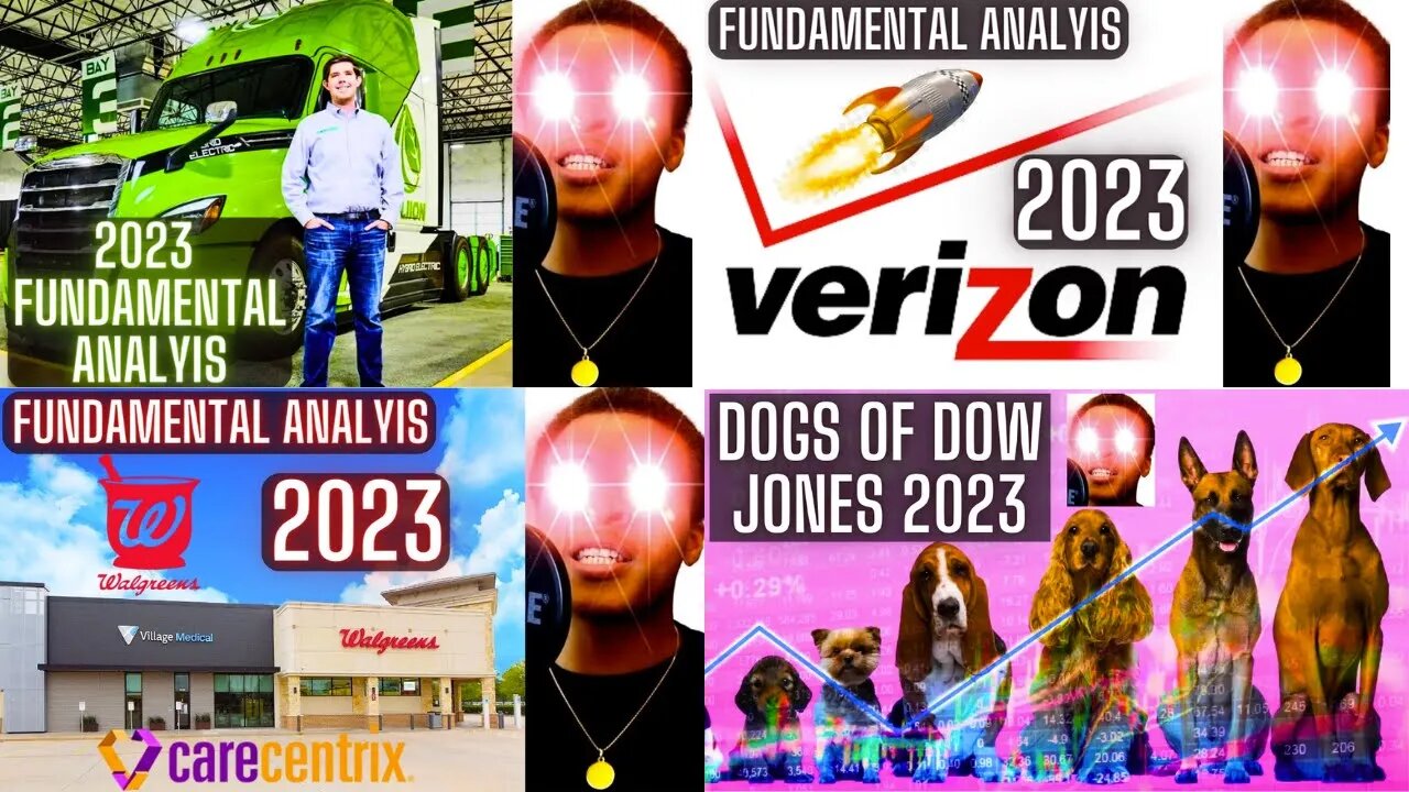 Net Equity Fundamental Analysis on $HYLN $WBA $VZ | Dogs of Dow 2023