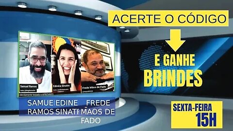 🔴 Acerte o código e concorra ao brinde! - DICAS AO VIVO