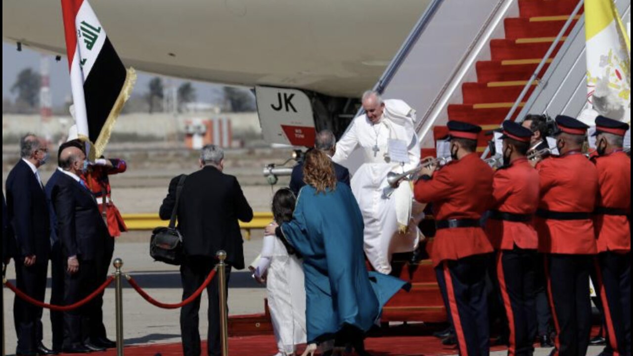 'I Come As A Pilgrim': Pope Francis Begins Historic Visit To Iraq