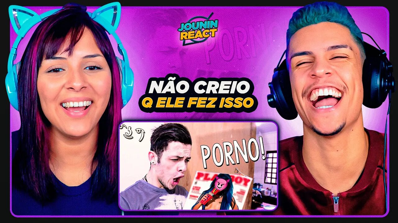 O DIA QUE LEVEI UMA REVISTA PORNO PRA ESCOLA! | [React em Casal] 🔥