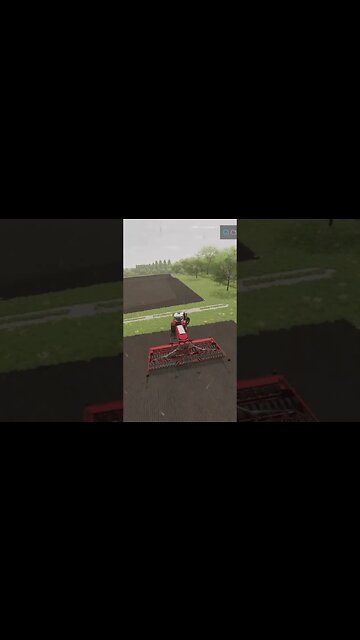 Rainy Day Work Farming Simulator 22 #shorts