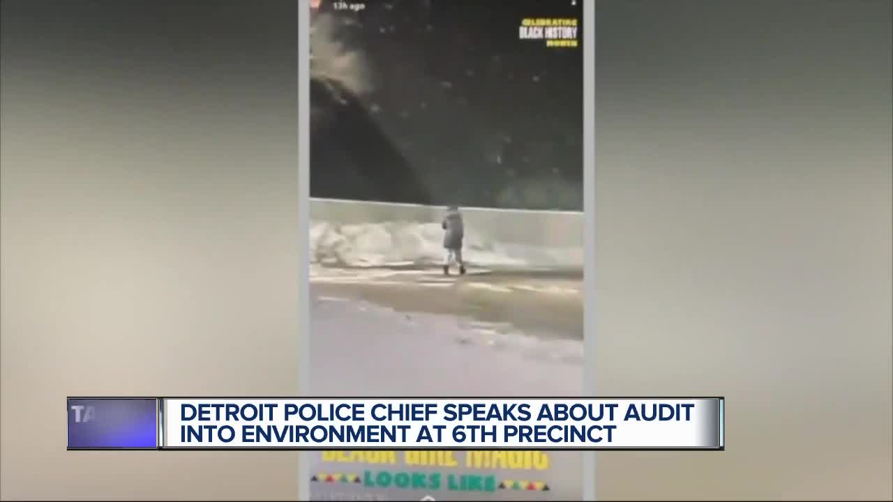 Detroit Police chief speaks about audit into environment at 6th precinct