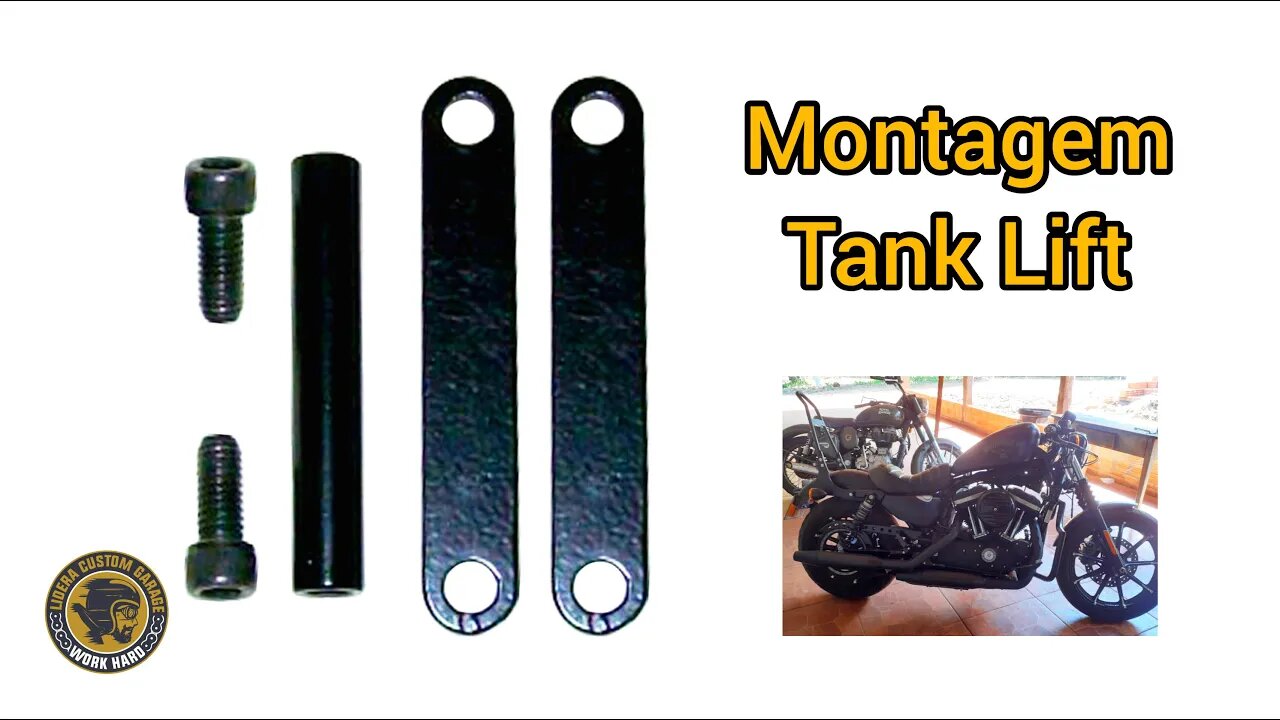 Montagem do Tank Lift para HD Sportster