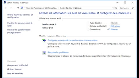 Activer la découverte du réseau sur windows 7