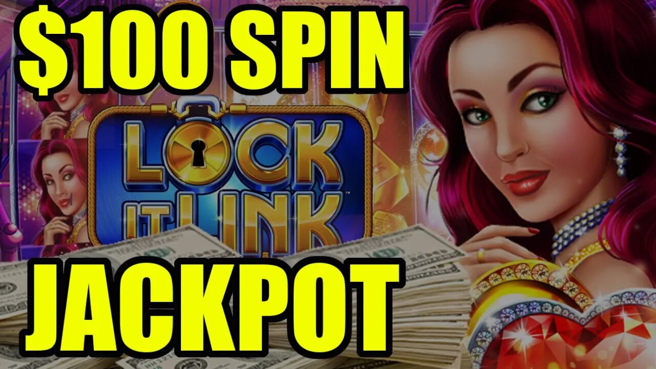 💎 $100 SPINS! 💎 High Limit Bets on Lock It Link Diamonds