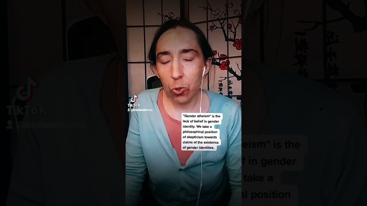 The Basic Philosophy of Gender Atheism