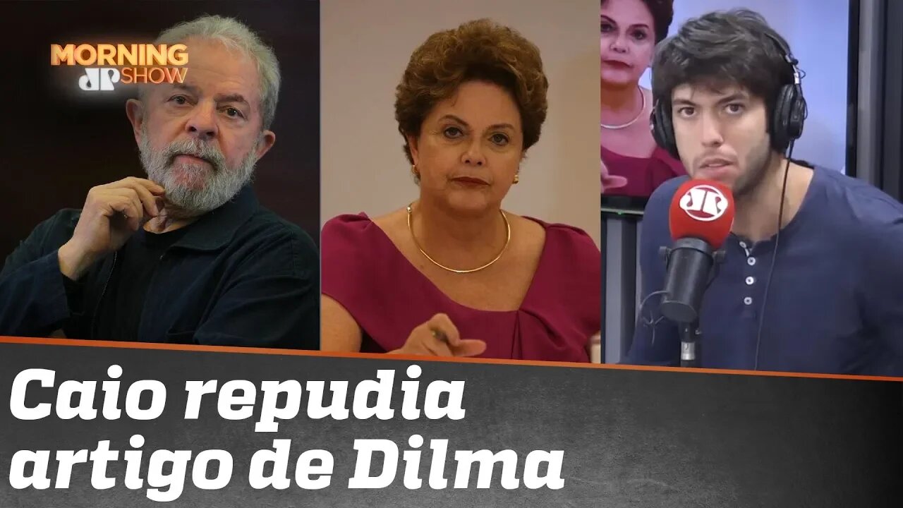 “Esse artigo é tão ruim, que eu acho que foi a própria Dilma que escreveu”